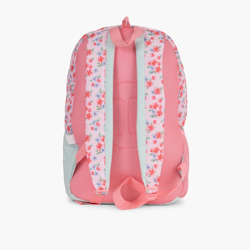 PAUSE Floral Print Backpack for Girls - Image 3